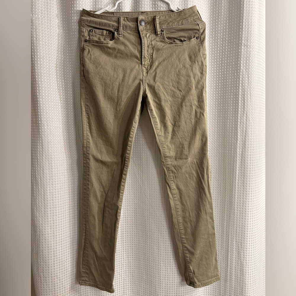American Eagle Flex Slim Fit Khaki Tan 30x30
